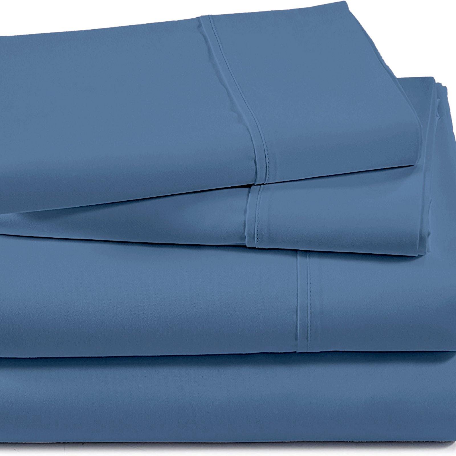 Lavish Touch Cotton Bamboo 500 Thread Count 4 Piece Sheet Set - Queen - Kea Global