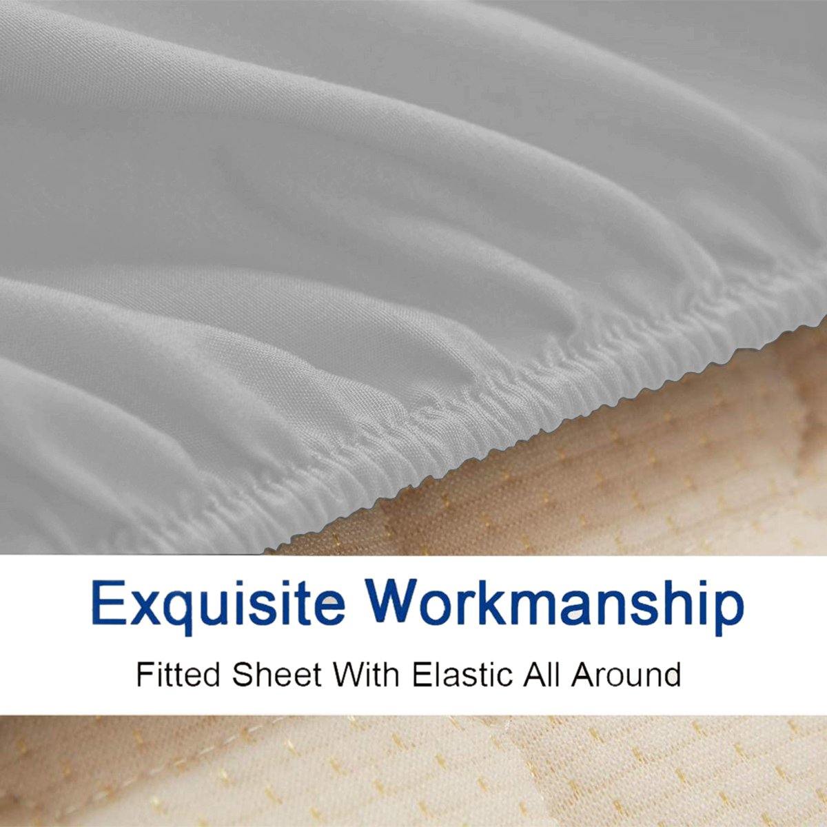 Lavish Touch Cotton Bamboo 500 Thread Count Sheet Set - King Size - Kea Global