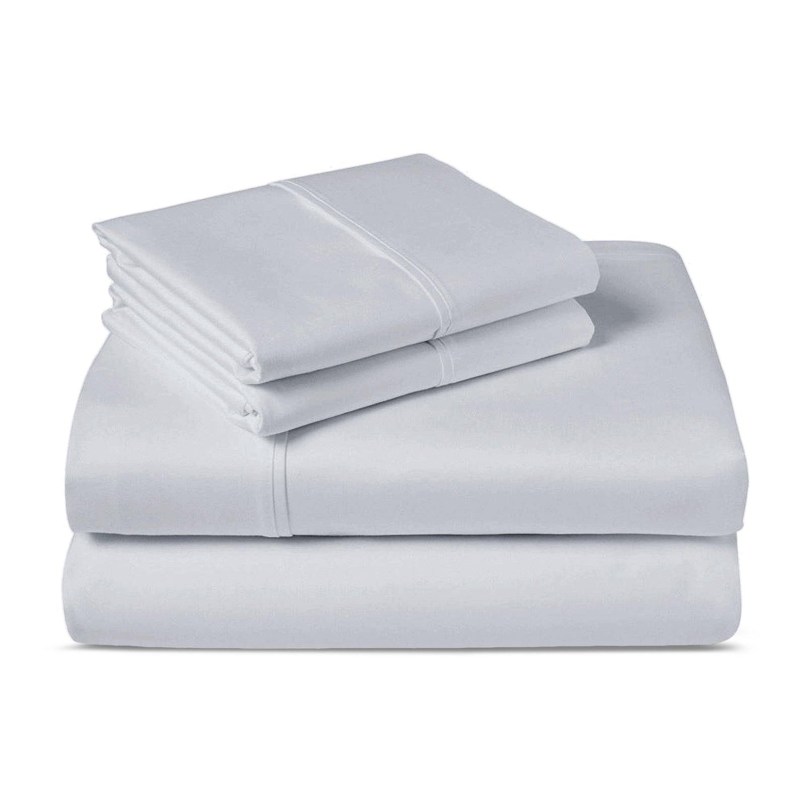 Lavish Touch 100% Cotton Percale 250 TC 4 Piece Sheet Set King - Kea Global