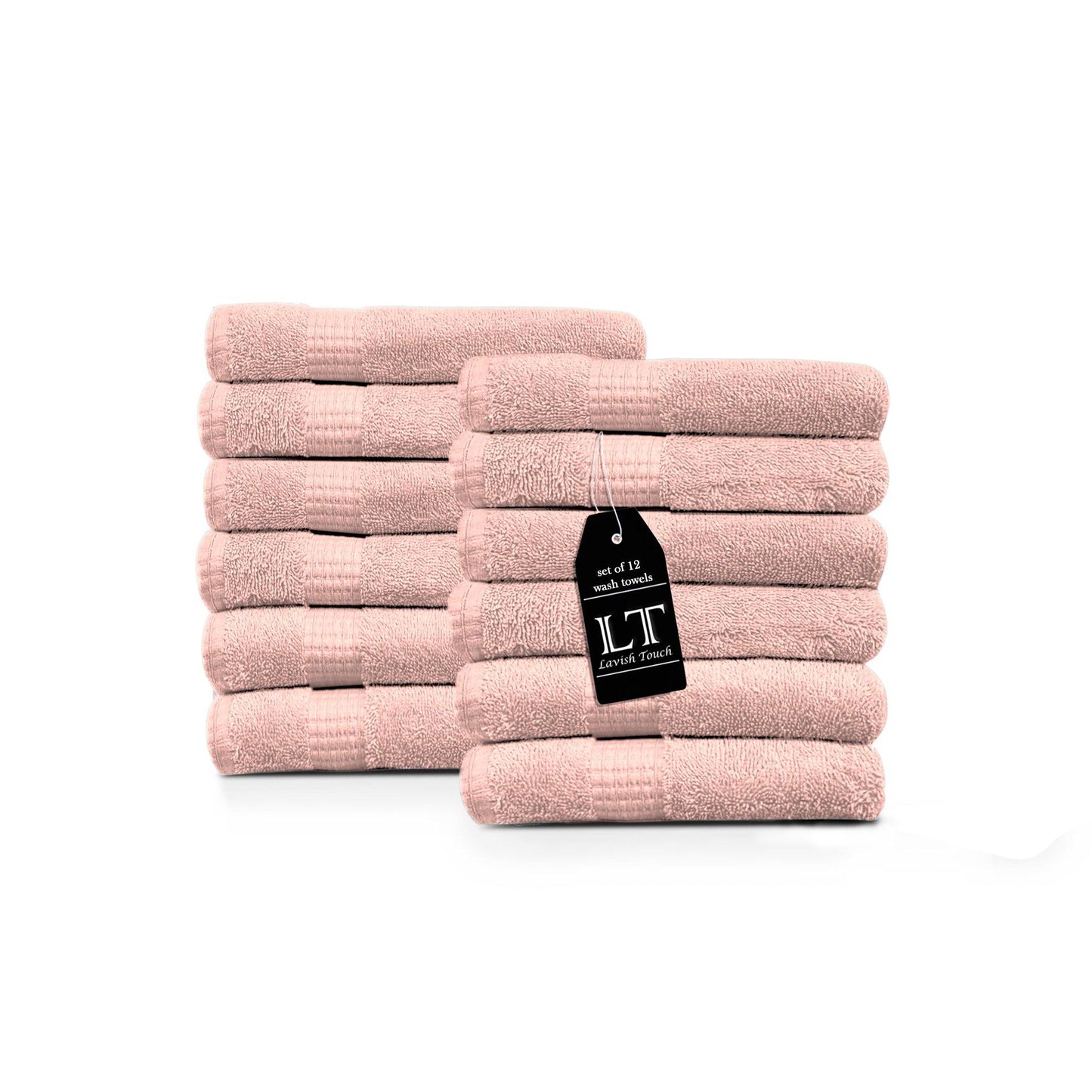 Lavish Touch 100% Cotton 600 GSM Melrose Towel Set - Kea Global