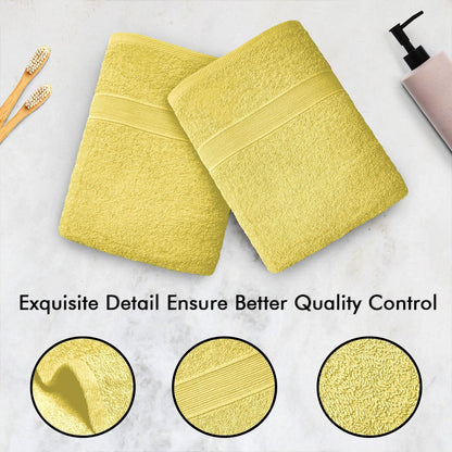 Lavish Touch 400 GSM 100% Cotton 4 Pack Bath Sheets Set - Kea Global