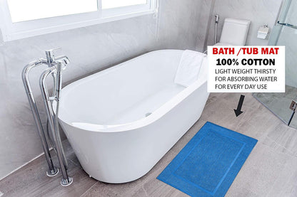 Lavish Touch 100% Ring Spun Cotton 4 Pack 600 GSM Bath Mats - Kea Global