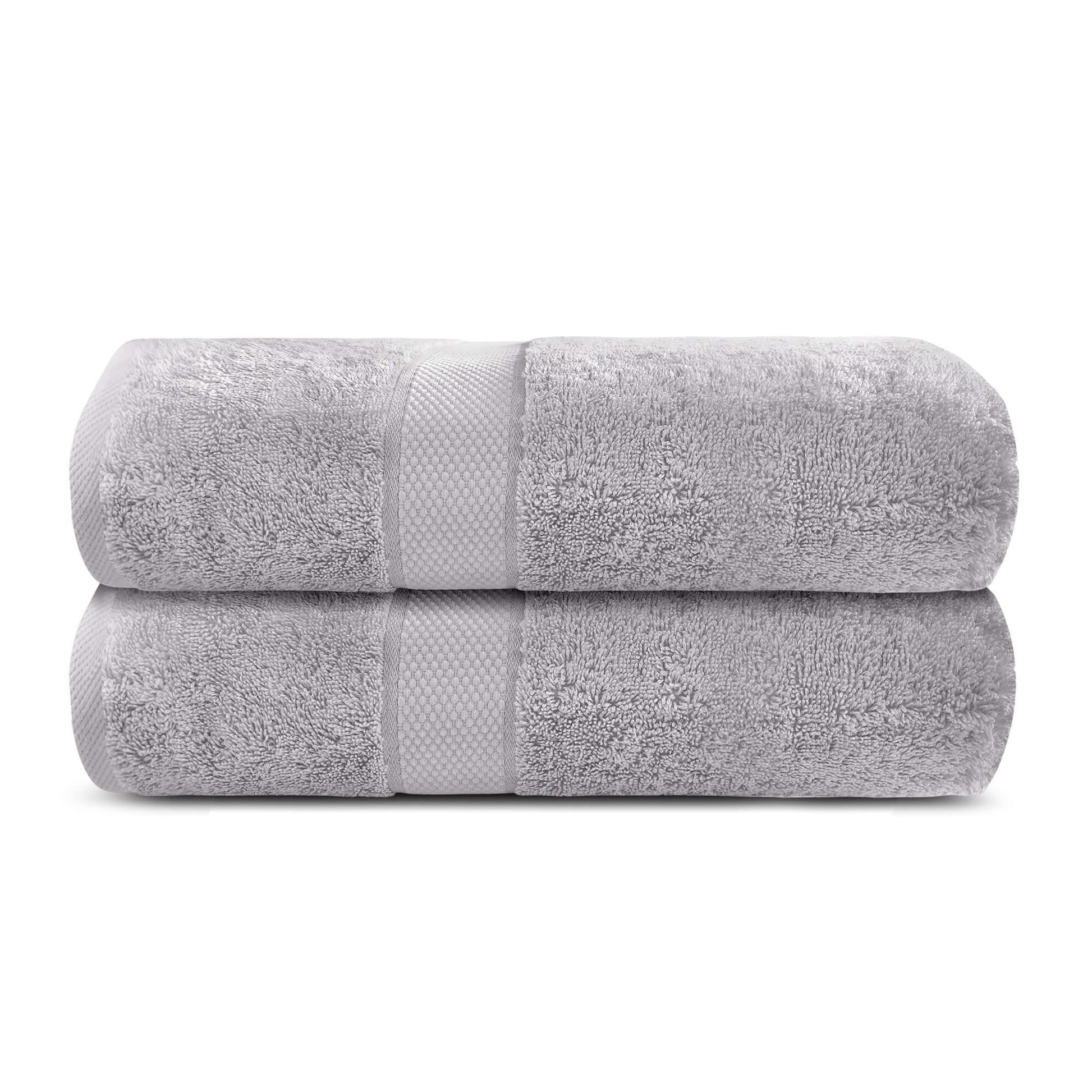 Lavish Touch 100% Cotton 600 GSM Aerocore Pack of 2 Bath Sheets - Kea Global