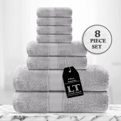 Lavish Touch 100% Cotton 600 GSM Aerocore Towels and Sheets - Kea Global