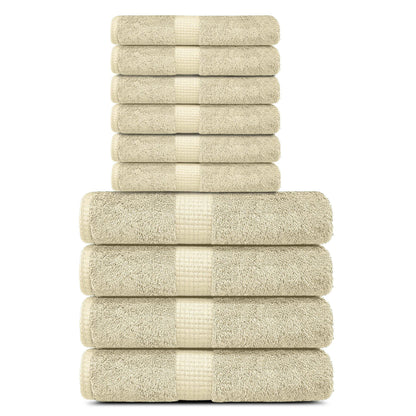 Lavish Touch Melrose 600 GSM 100% Cotton Ultra Soft Set of 10 Towels - Kea Global