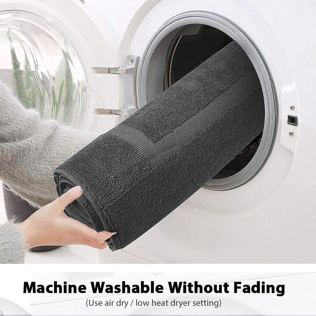 Lavish Touch 100% Ring Spun Cotton 600 GSM Pack of 24 Bath Mats - Kea Global