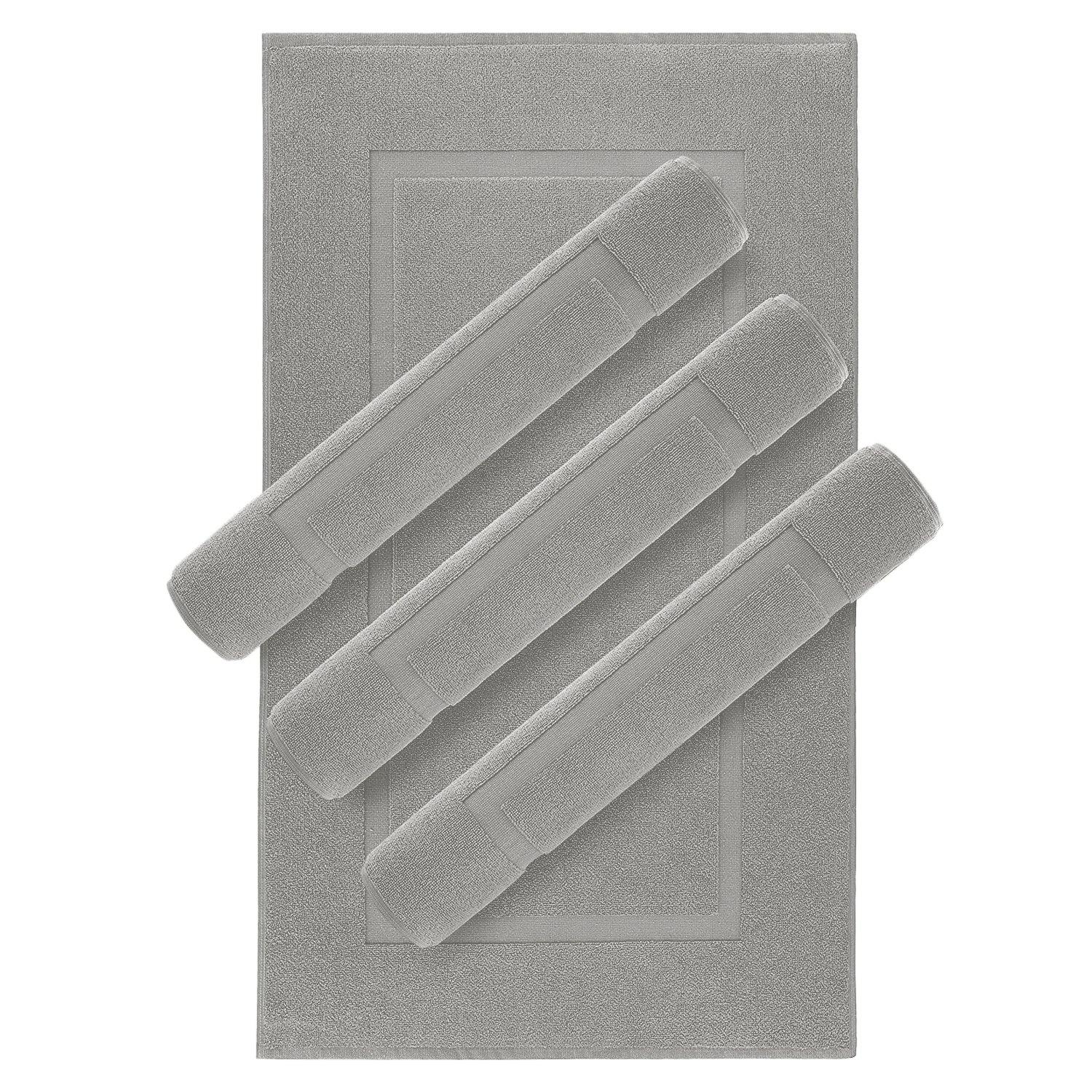 Lavish Touch 100% Ring Spun Cotton 600 GSM Pack of 24 Bath Mats - Kea Global