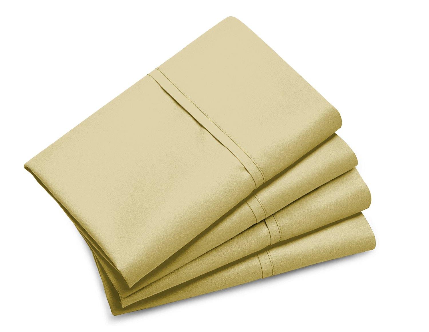 Lavish Touch Cotton TriBlend 1250 TC Fitted Sheet 16" Deep Pocket Twin XL White - Kea Global
