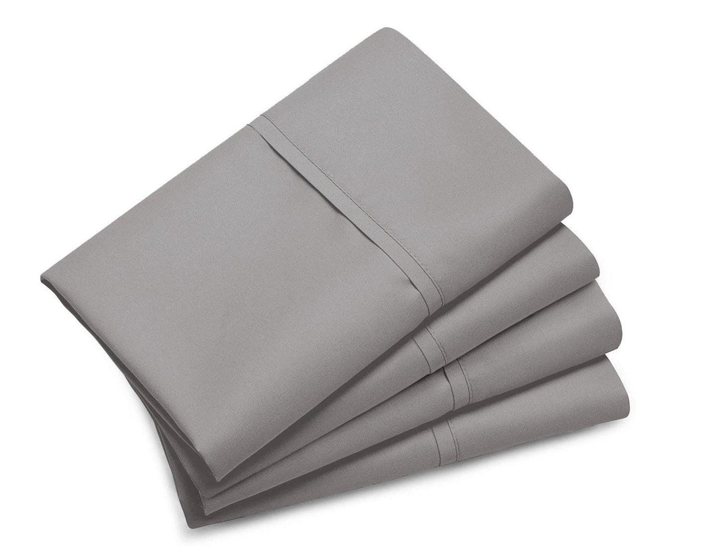 Lavish Touch Cotton TriBlend 1250 TC Fitted Sheet 16" Deep Pocket Twin XL White - Kea Global