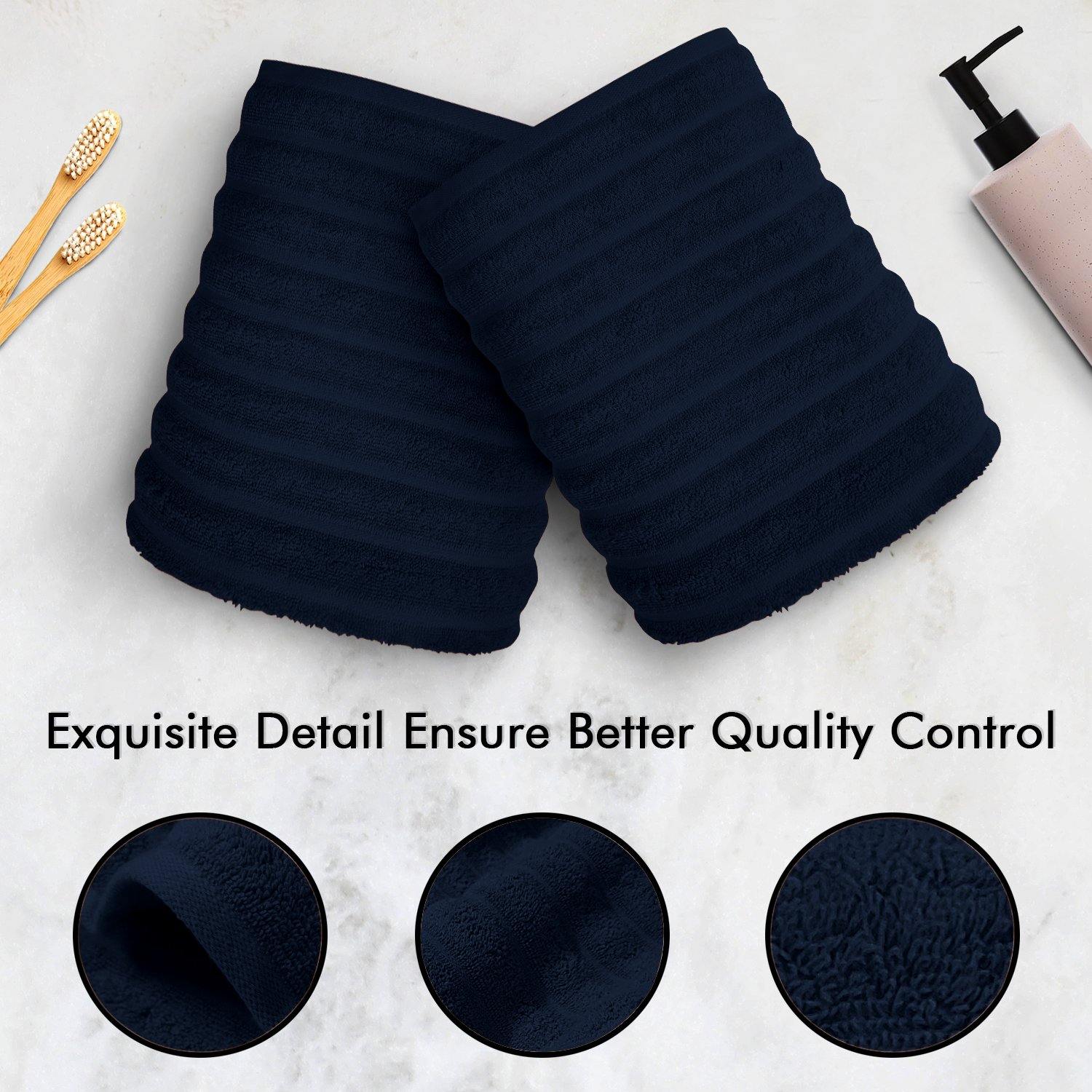 Lavish Touch 100% Cotton 650 GSM Pack of 24 Bath Towels - Kea Global