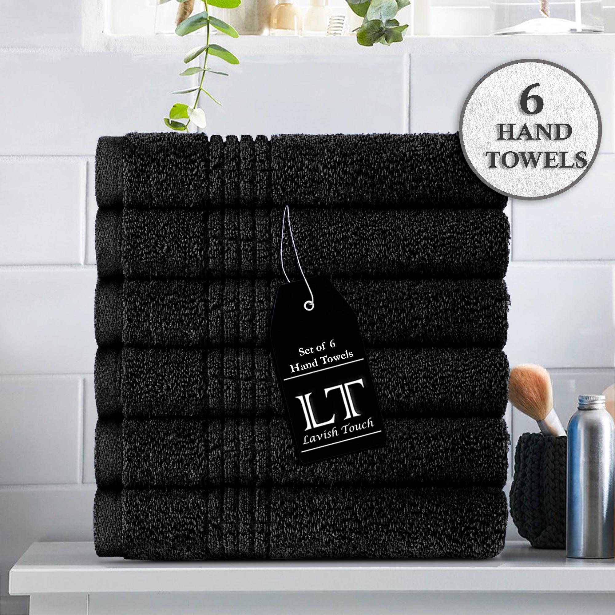 Lavish Touch 100% Egyptian 2 Ply Cotton 700 GSM Mosaic Pack of 4 Bath Towels