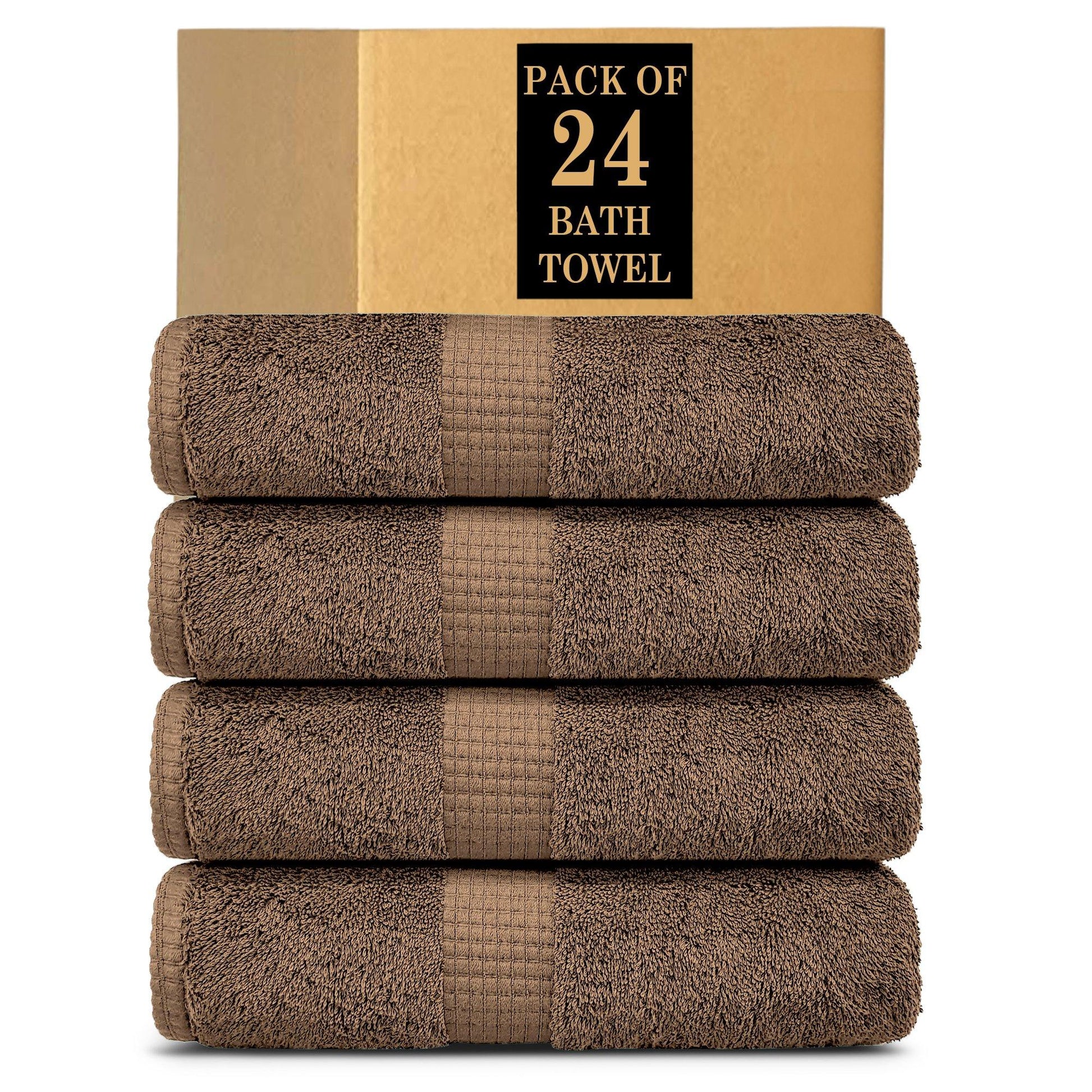 Lavish Touch 100% Cotton 600 GSM Melrose Towels - Mega Pack - Kea Global