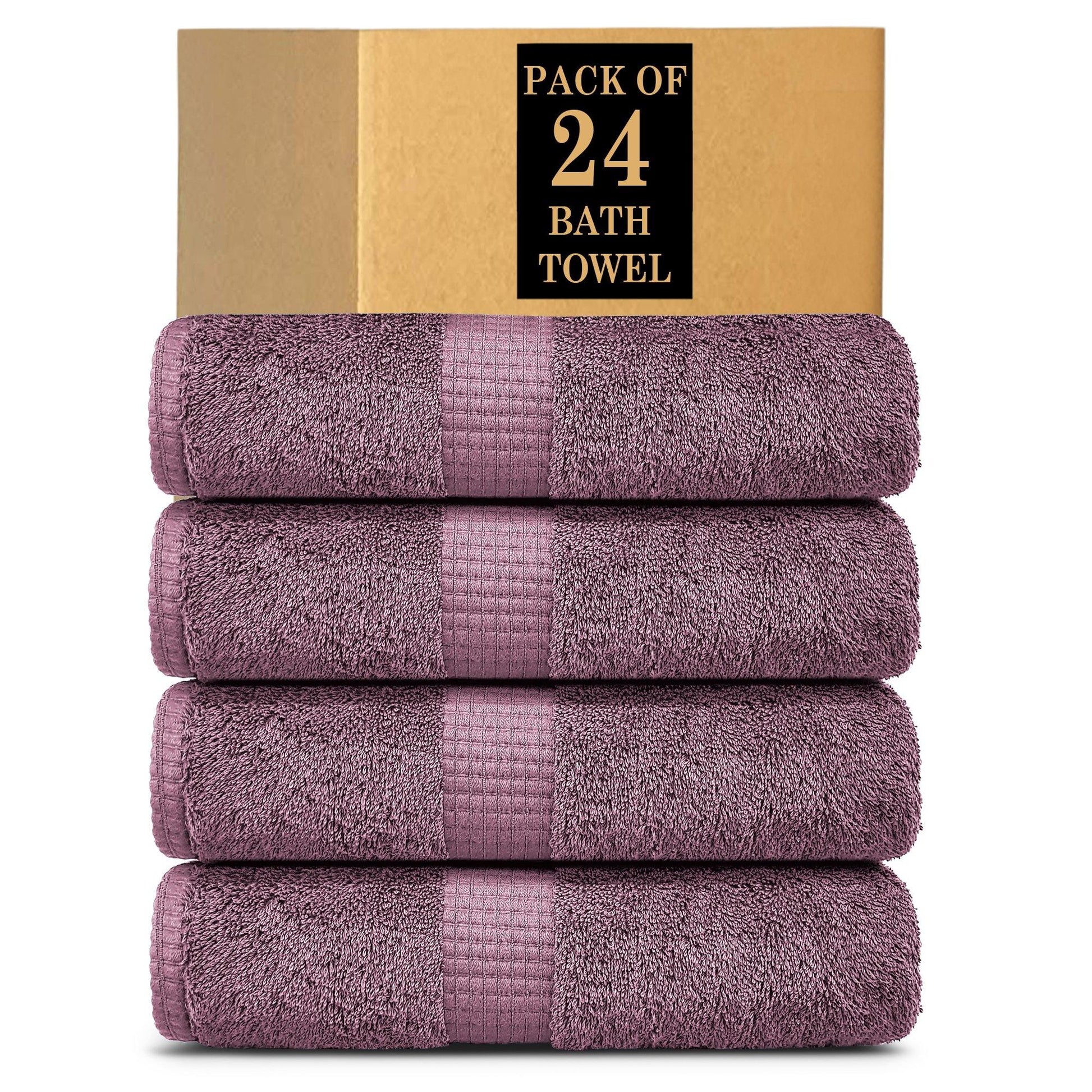 Lavish Touch 100% Cotton 600 GSM Melrose Towels - Mega Pack - Kea Global