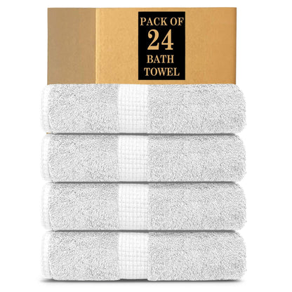 Lavish Touch 100% Cotton 600 GSM Melrose Towels - Mega Pack - Kea Global