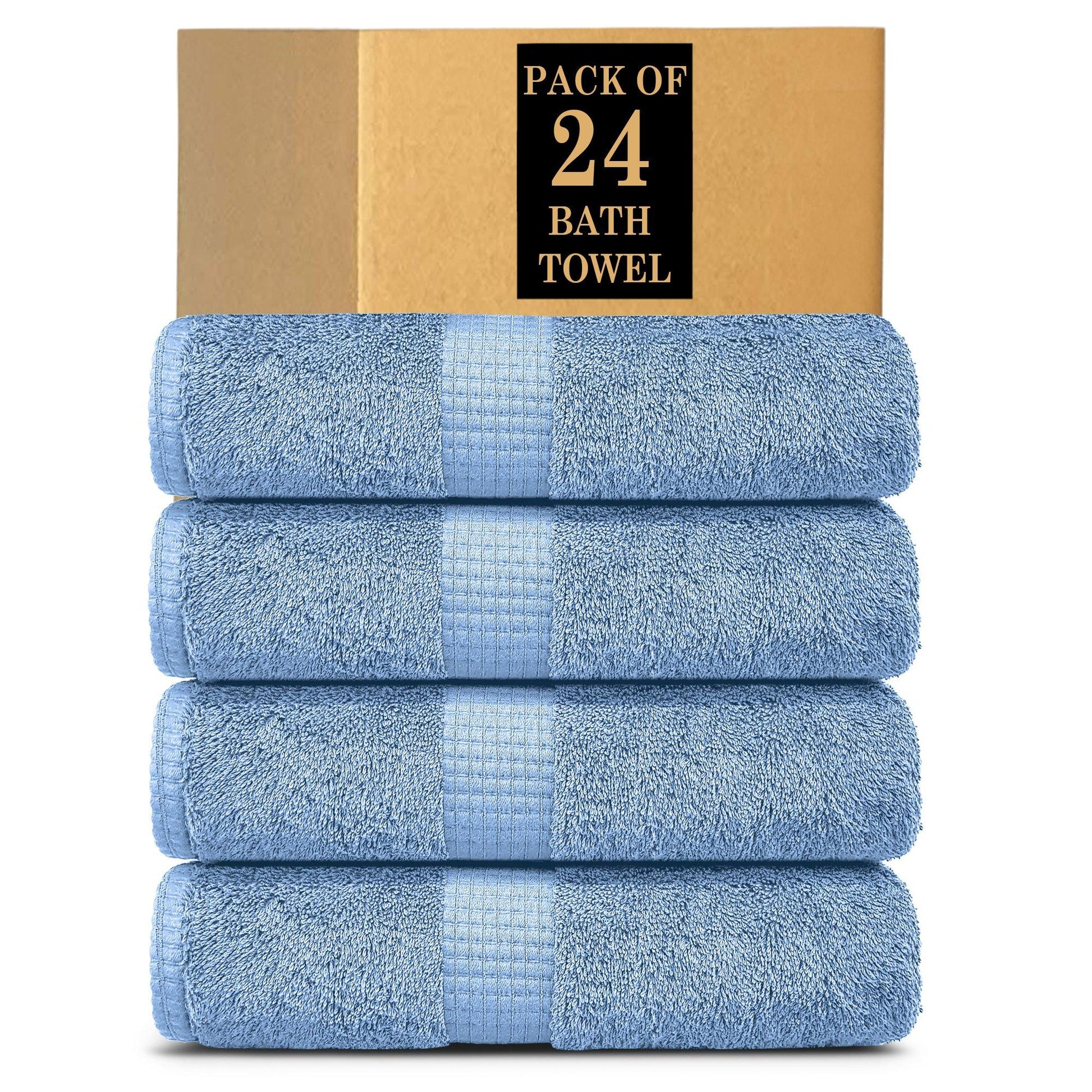 Lavish Touch 100% Cotton 600 GSM Melrose Towels - Mega Pack - Kea Global