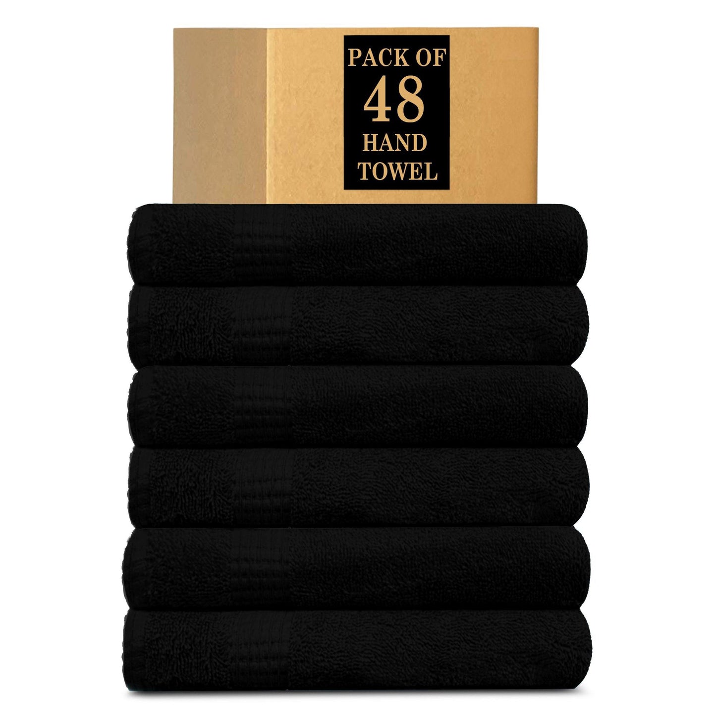 Lavish Touch Melrose 100% Cotton Luxury Hand Towels - Pack of 48 - Kea Global