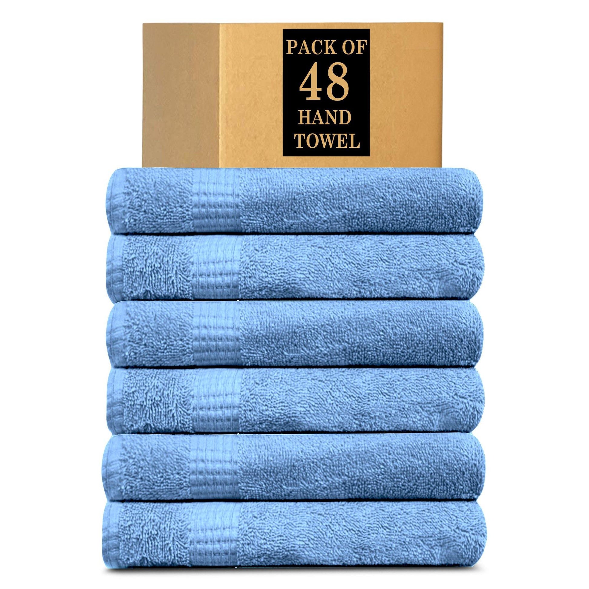 Lavish Touch Melrose 100% Cotton Luxury Hand Towels - Pack of 48 - Kea Global