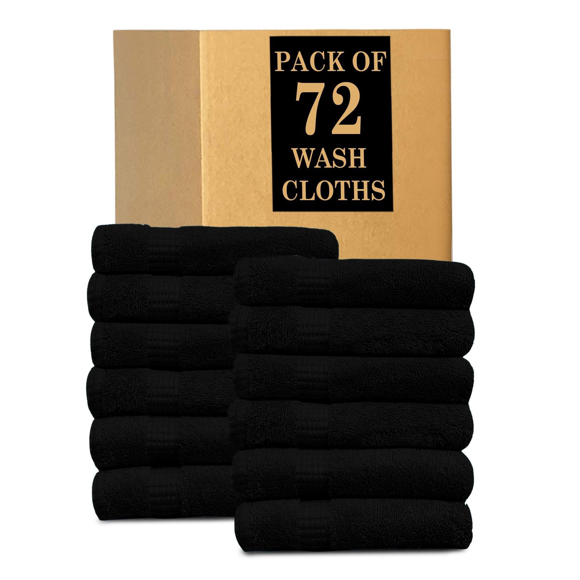 Lavish Touch Melrose 100% Cotton Luxury Wash Towels - Pack of 72 - Kea Global