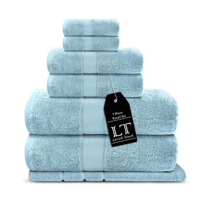 Lavish Touch 100% Cotton 600 GSM Aerocore Towels and Sheets - Kea Global