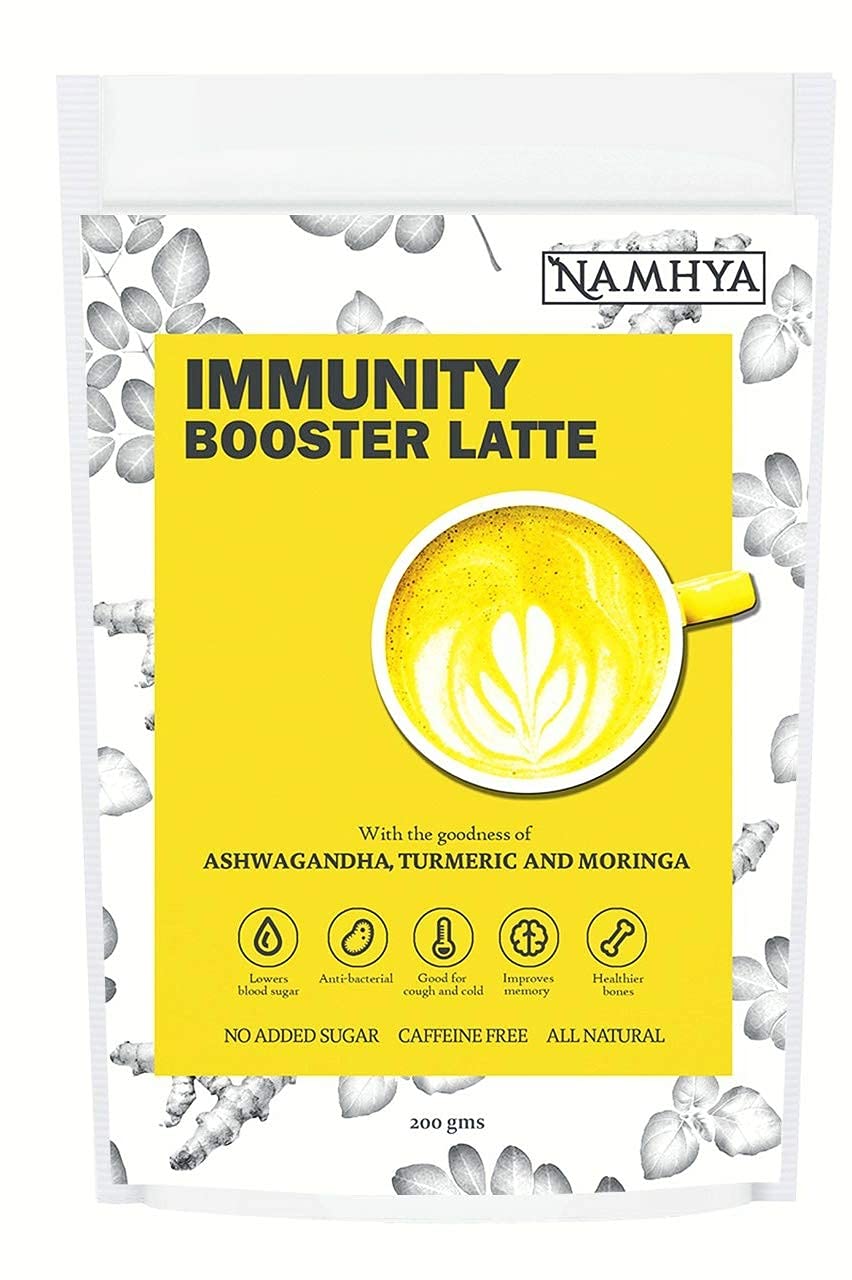 Namhya Immunity Booster Latte with Turmeric, Ashwagandha & Moringa - Kea Global