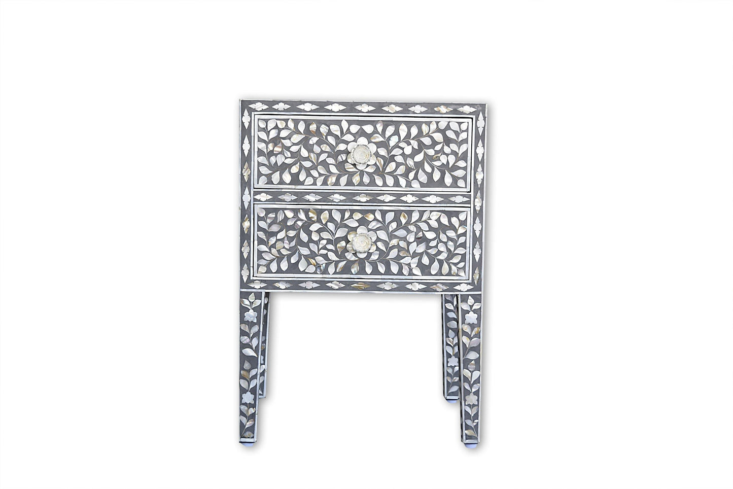 Lavish Touch Atella Side Table Mother of Pearl - Kea Global