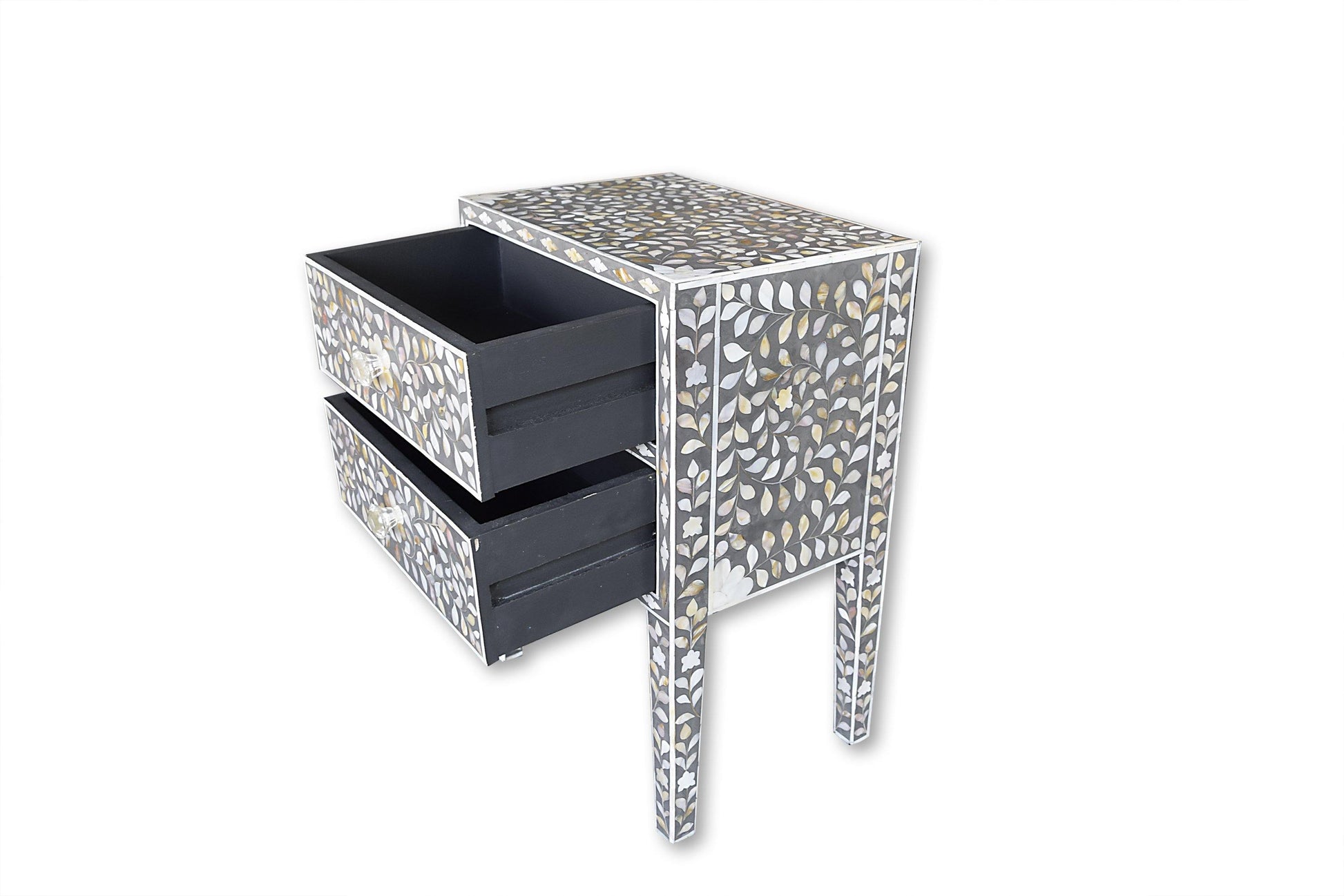 Lavish Touch Atella Side Table Mother of Pearl - Kea Global