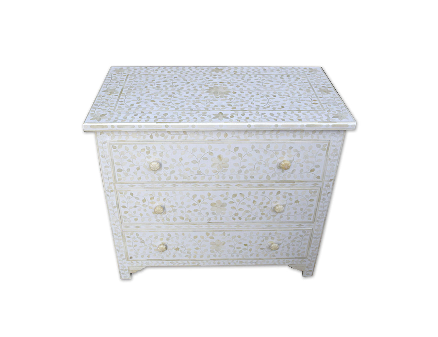 Lavish Touch Lamina Drawer Chest - Bone Inlay - Kea Global