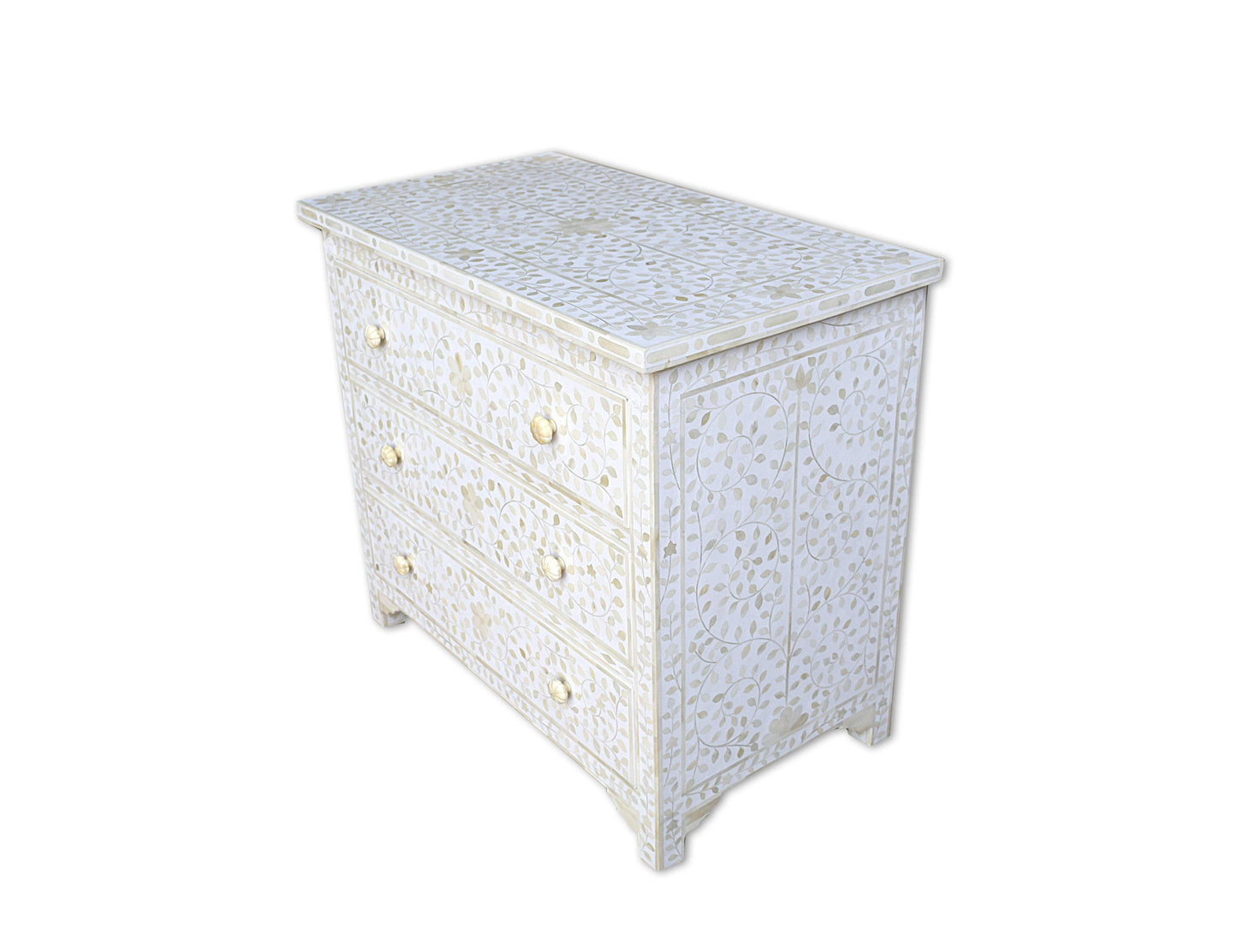 Lavish Touch Lamina Drawer Chest - Bone Inlay - Kea Global