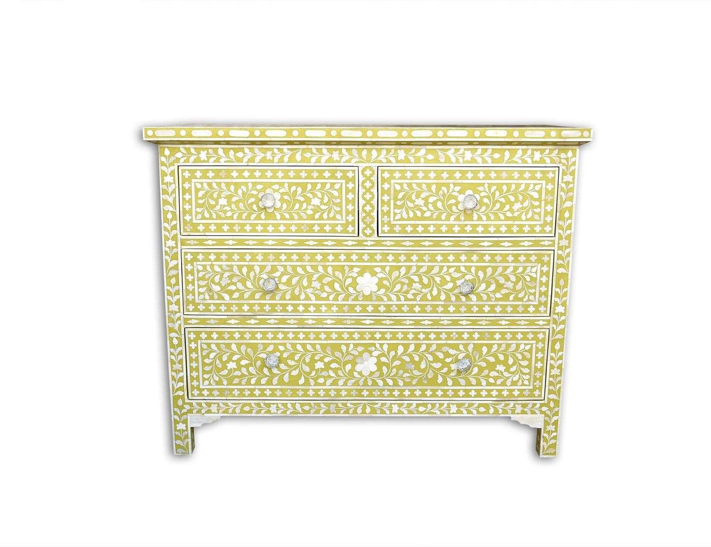 Lavish Touch Bezons Drawer Chest - Bone Inlay - Kea Global