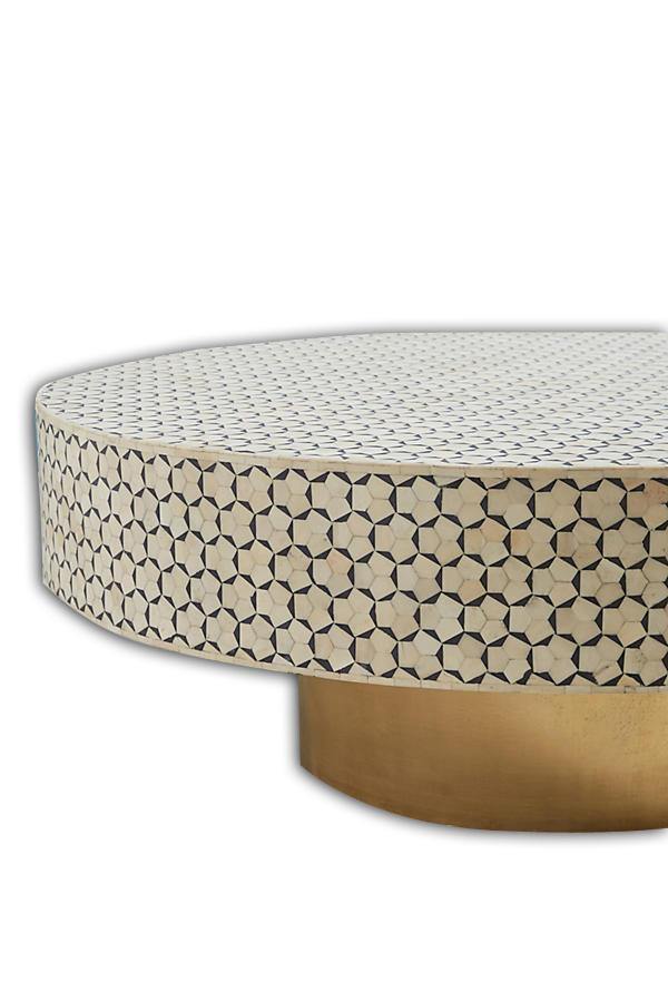 Lavish Touch Ashley Coffee Table - Bone Inlay - Kea Global