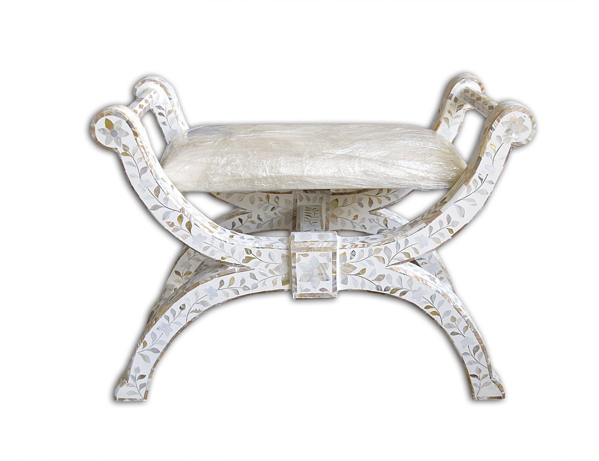 Lavish Touch Marbelle Chair - Mother of Pearl Inlay - Kea Global