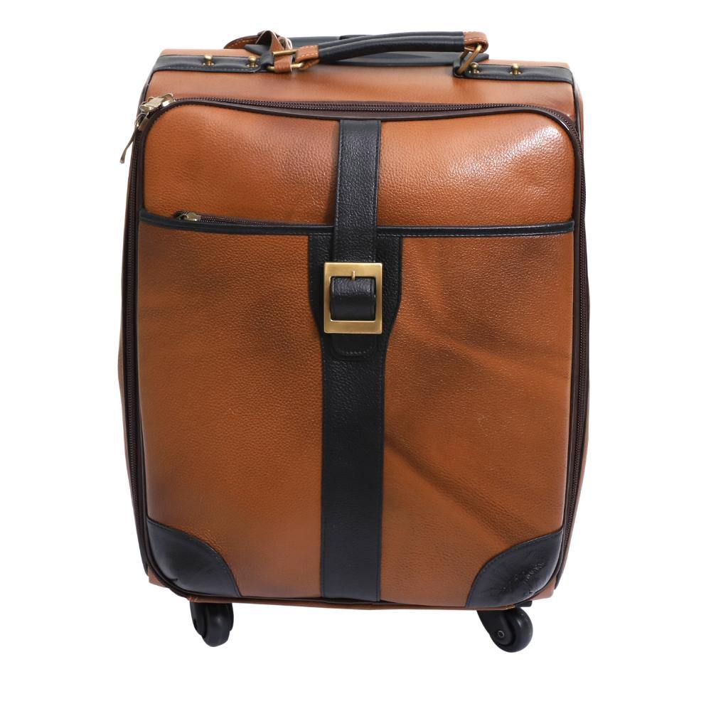 Lavish Touch Mulford Trolley Bag
 Leather - Tan - Kea Global