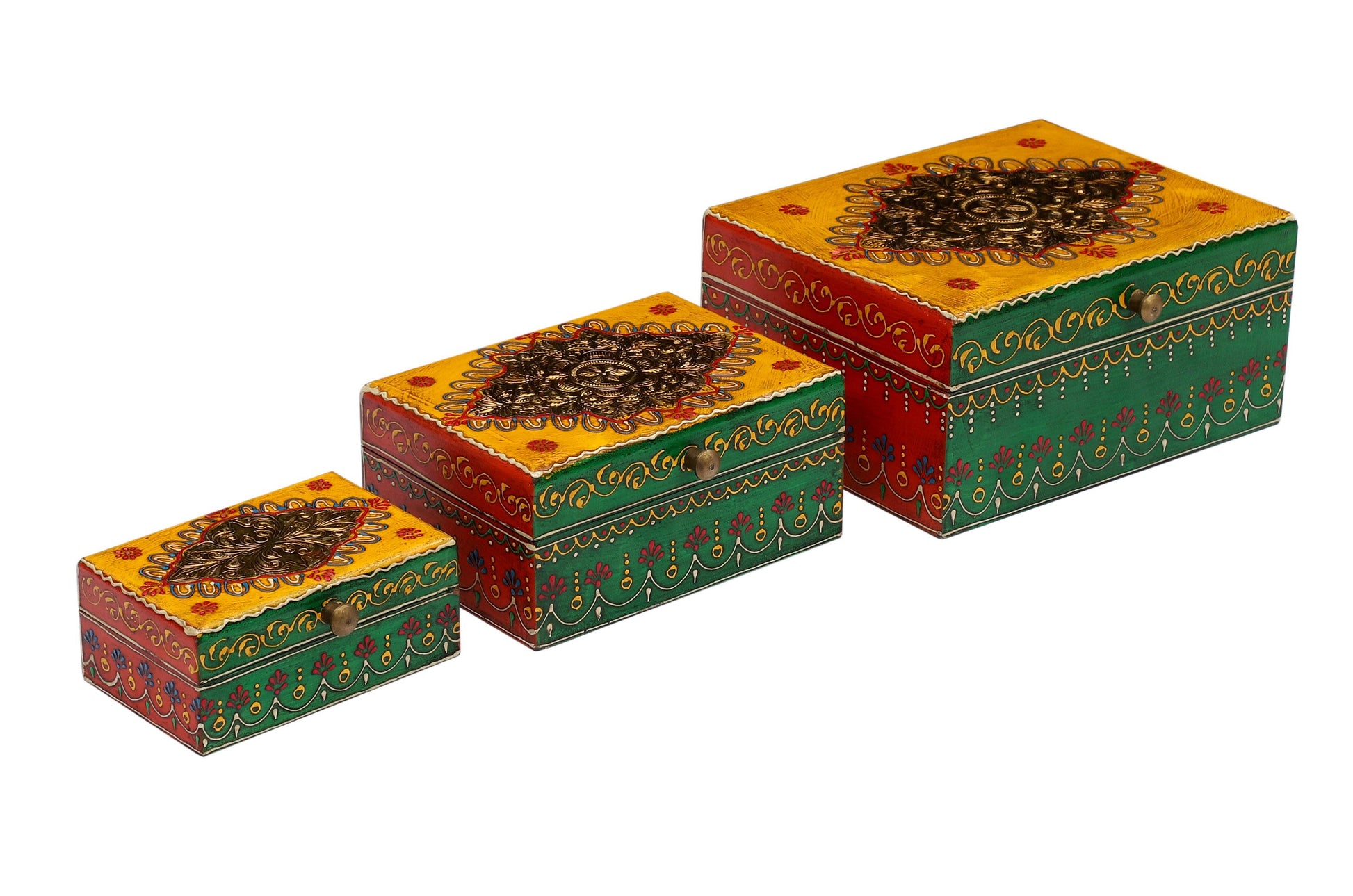 Lavish Touch Madeline Boxes - Set of 3 - Kea Global