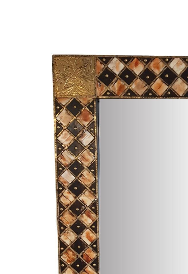 Lavish Touch Sepil Mirror - Bone Inlay - Kea Global