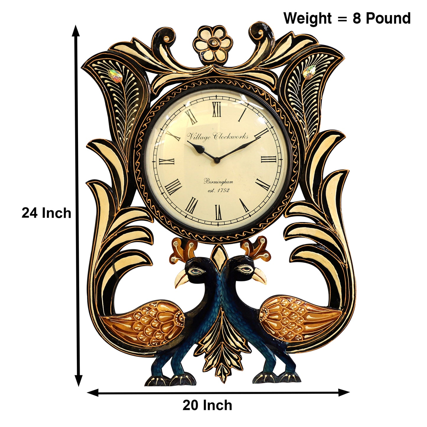 Lavish Touch Kova Clock - Kea Global