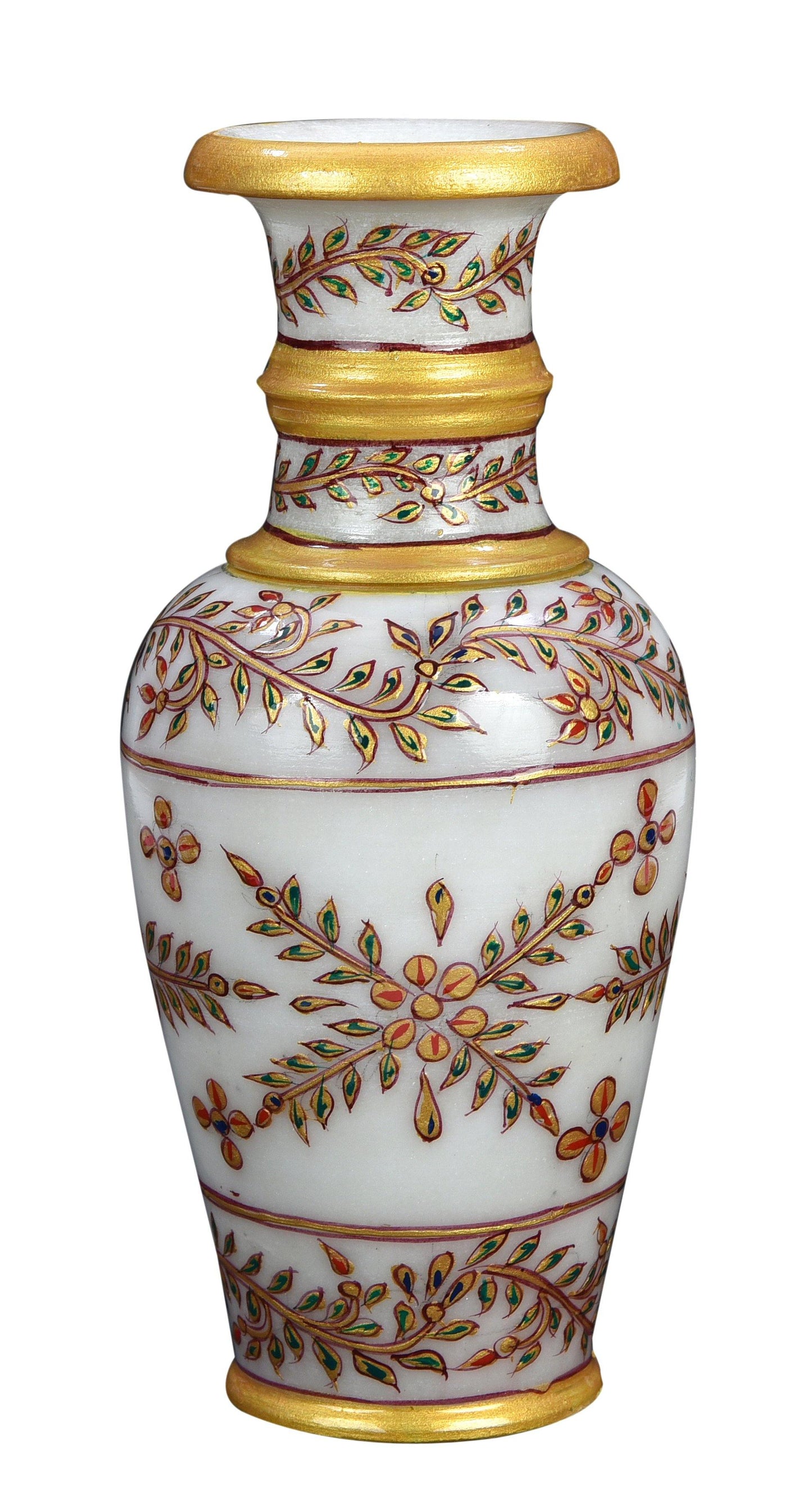 Lavish Touch Celeste Marble Vase - Kea Global