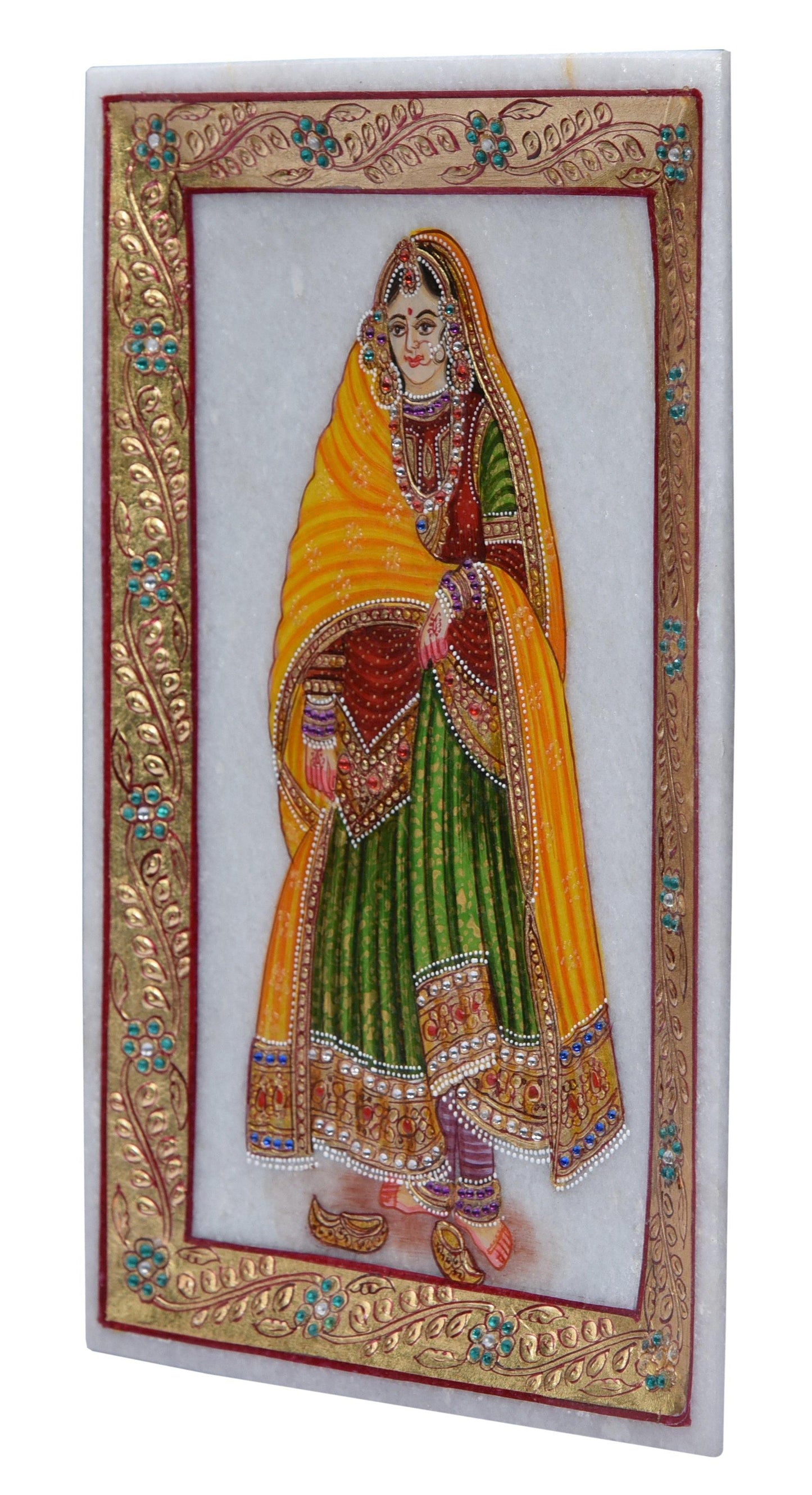 Lavish Touch Mughal Painting - King - Kea Global