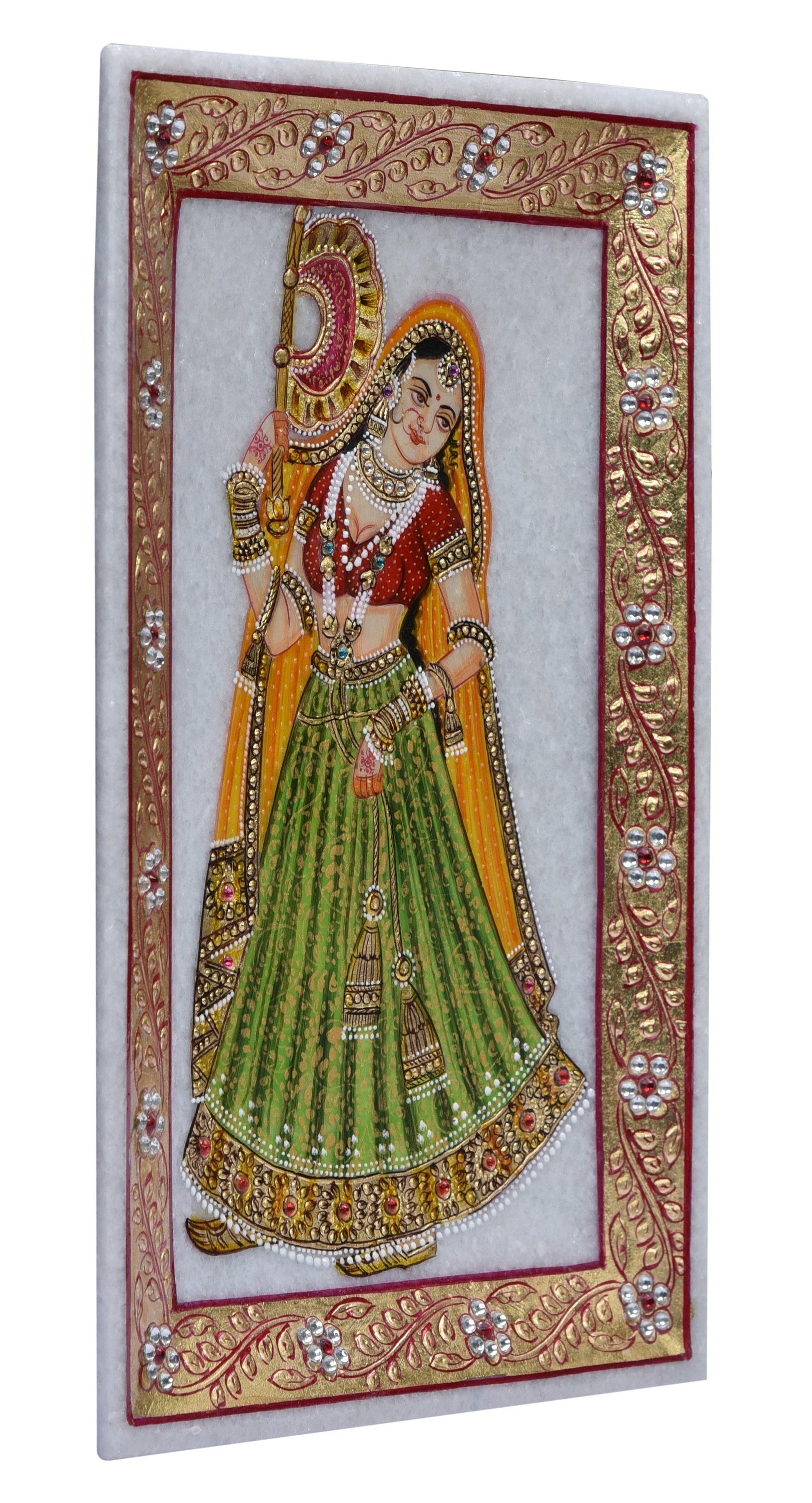 Lavish Touch Mughal Painting - King - Kea Global