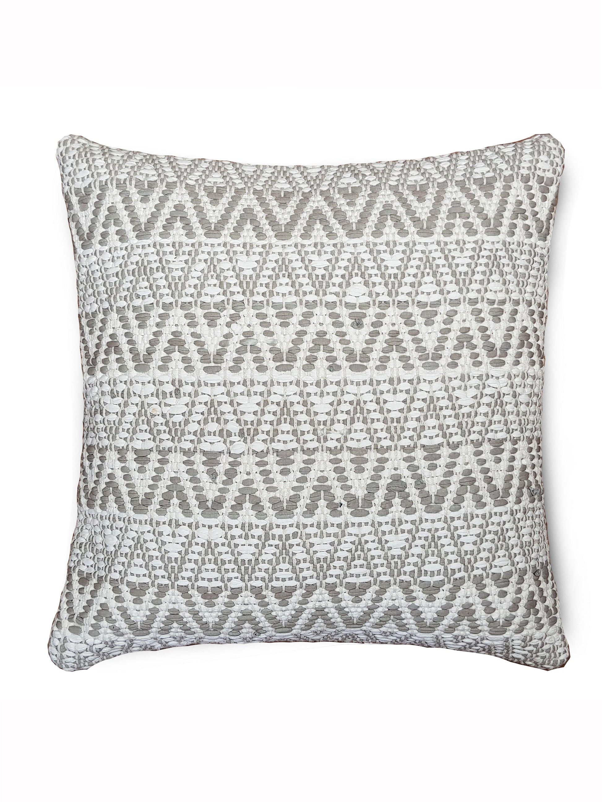 Lavish Touch 100% Cotton Hand Woven Cushion Cover - Pack of 2 - Kea Global