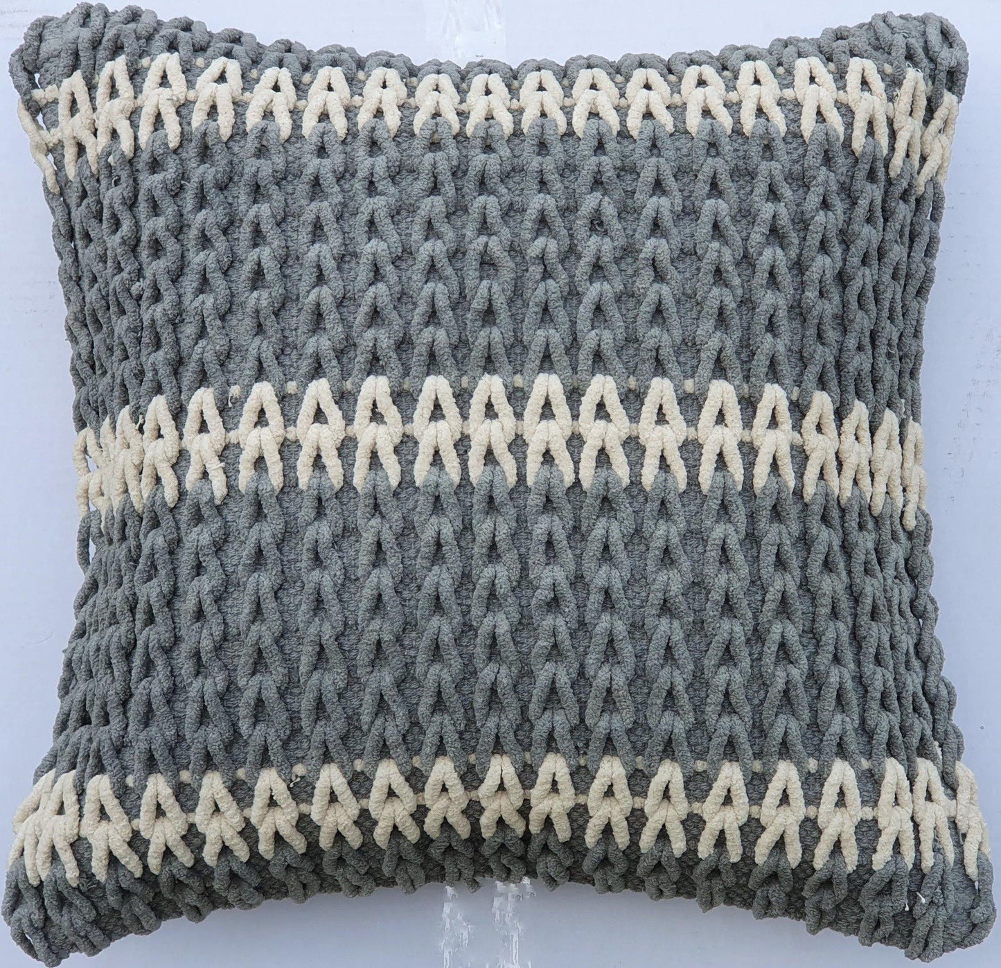 Lavish Touch 100% Cotton Hand Woven Cushion Cover - Pack of 2 - Kea Global